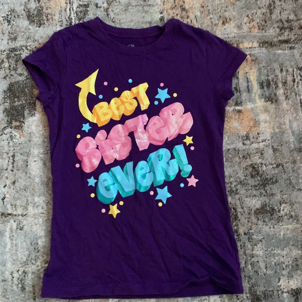 Girls T-Shirt by The Children’s Place Size Medium / 7/8; In great Condition